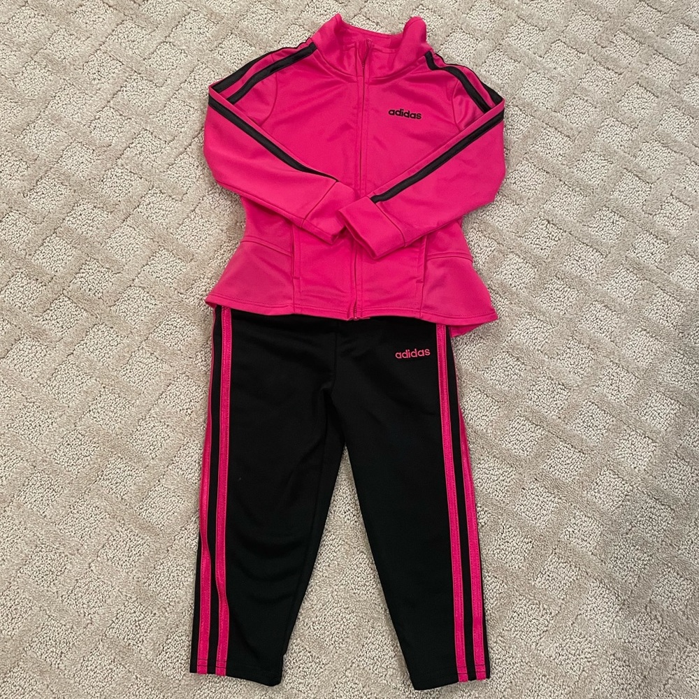 Toddler Girls ADIDAS Warm Up